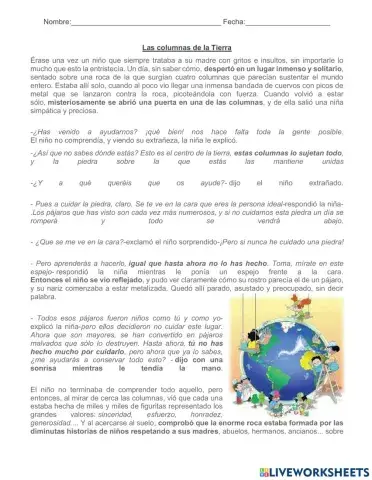 Cuento sobre el respeto