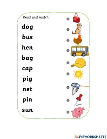 Match verbs