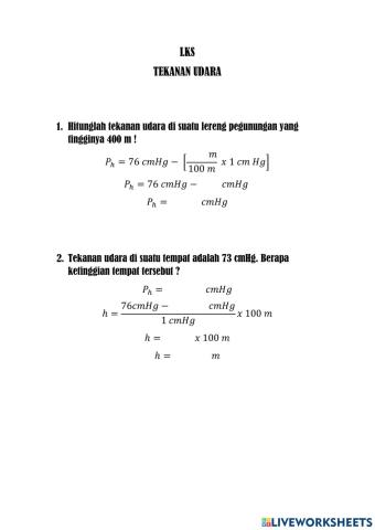 Tekanan Udara-Fisika8
