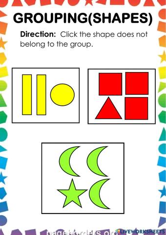 Grouping(Shapes)