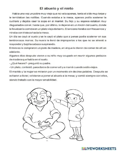 El abuelo y el nieto