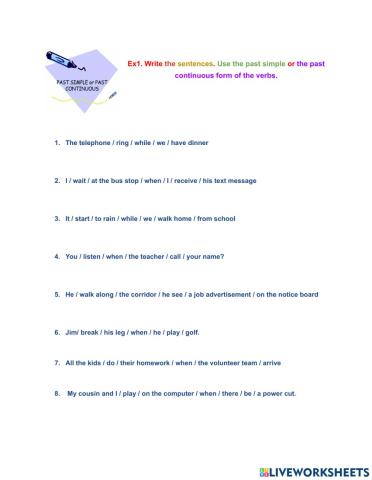 Unit 4-For a better community-Lookingback-Ex.1 (Grammar)