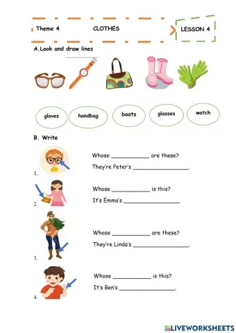 Theme 4 clothes-lesson 4