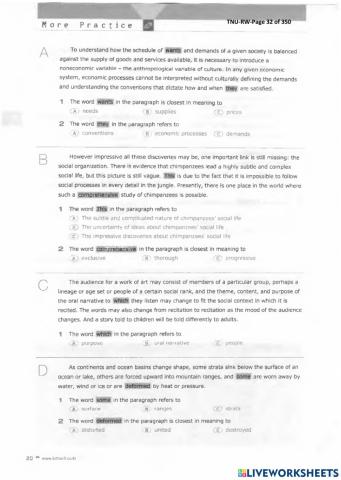 Exam practice - page 34 35