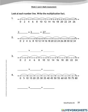 Week 3-4 Math Assessment