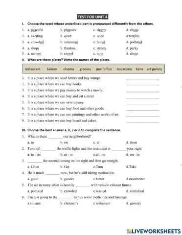 MLH6 - Unit 4 (05) Test