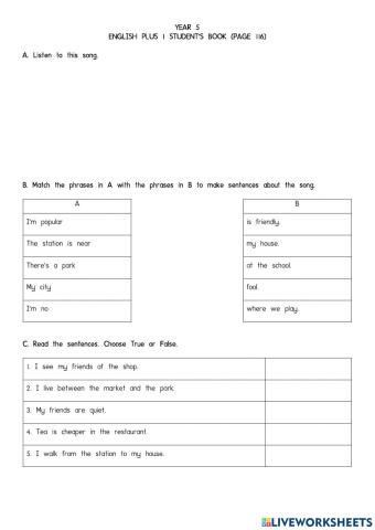 Year 5 - Revision - Student's Book (page 116)