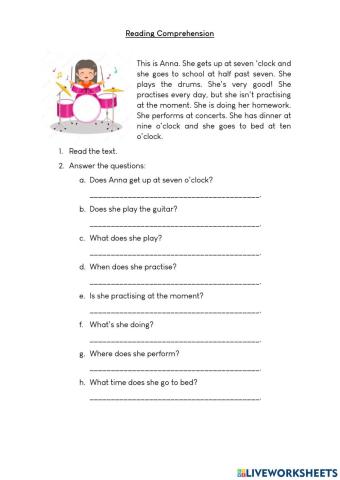 Reading Comprehension