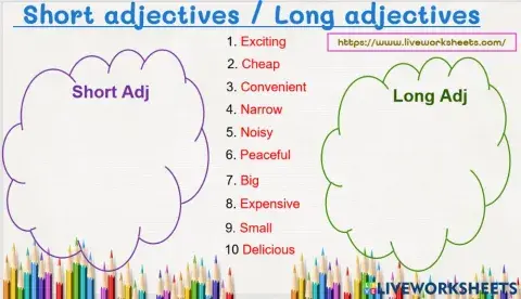 Long & Short Adjectives