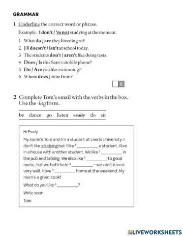 EF Elementary Unit 6