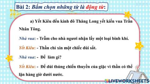 Bài 2 LTVC tiết 2 tuần 9