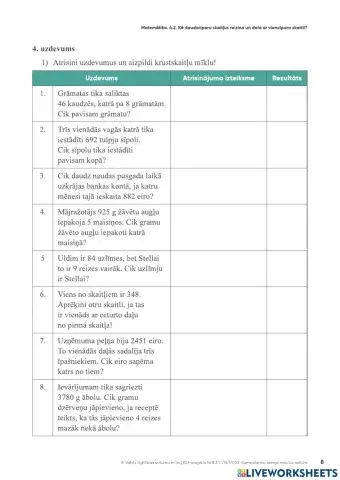 Skola2030- matemātika