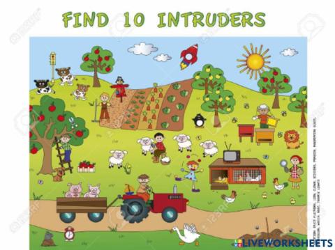 The 10 intruders