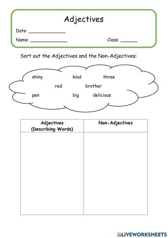 Adjectives