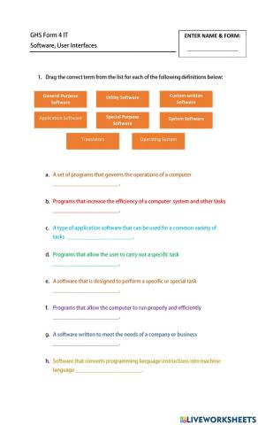Software-User Interfaces