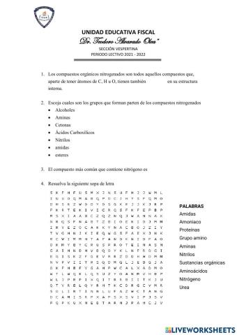 Compuestos nitrogenados