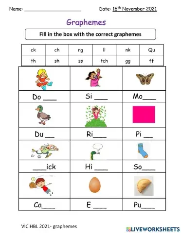 Graphemes