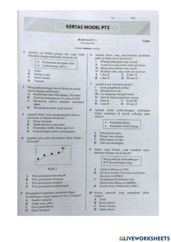 Penilaian keseluruhan geo ting 3