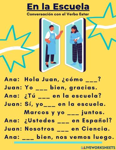 Conversando con el Verbo Estar