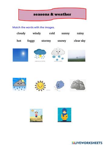 Weather and seasons