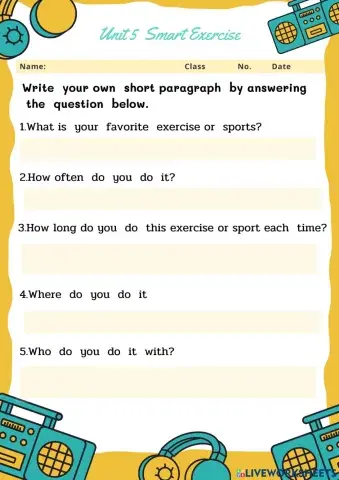 My favorite exercise