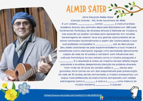 Almir Sater - Ficha 1