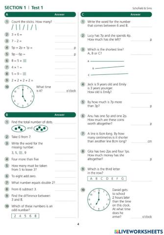 Mental Arithmetic Book 2