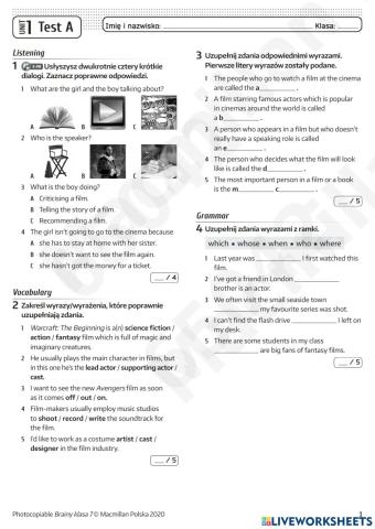 Test Unit 1, Brainy 7