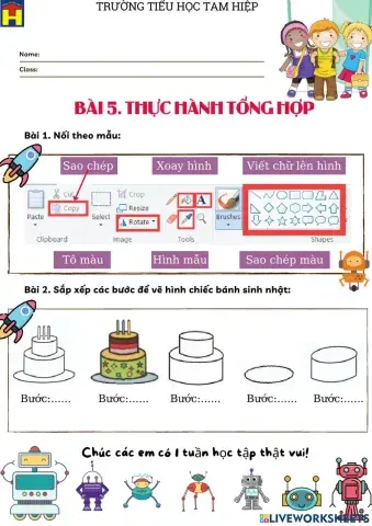 Lớp 4. CĐ 2. Bài 5