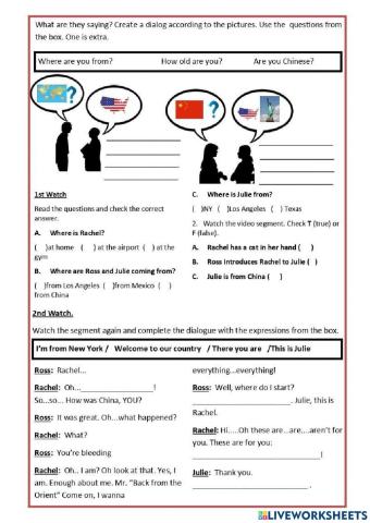 FRIENDS - Introductions