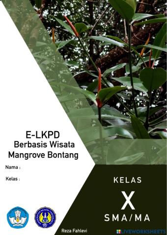 E-LKPD berbasis wisata mangrove bontang