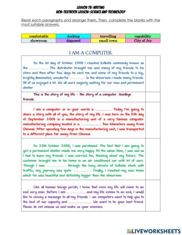 Form 1 writing ntb lesson 73