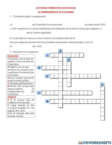 Independencia de Colombia