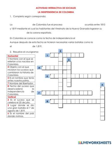 Independencia de Colombia