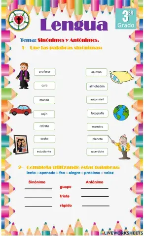 Sinónimos y Antónimos