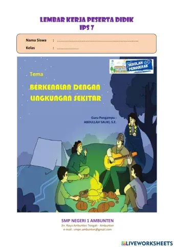 Mengenal Lingkungan Sekitar