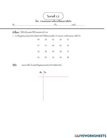 ใบงาน1.3