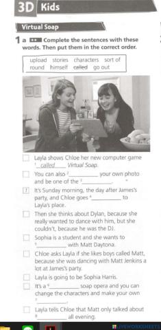 Past Continuous and past Simple