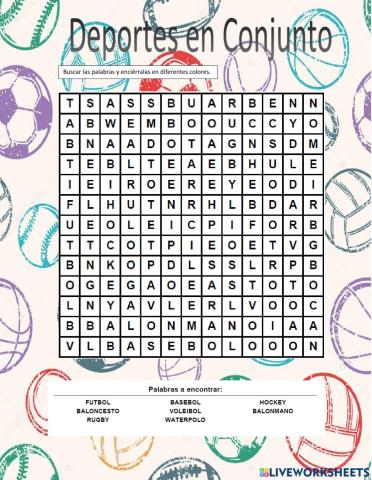 Deportes de Conjunto