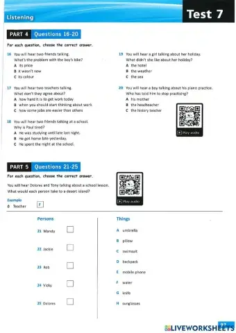 6E Nov 14 Listening part 4 5