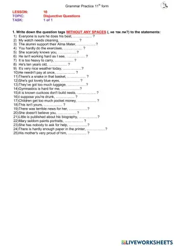 L10 Disjunctive Questions