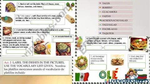 Surviving mexican food