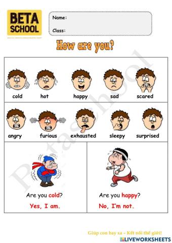 BE1A - Feelings - TOPIC 2