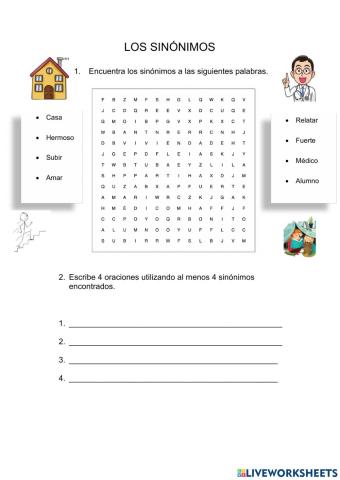 Los sinónimos