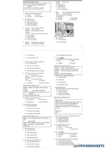 Latihan kelas 7 Ganjil