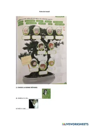 La famille-les animaux