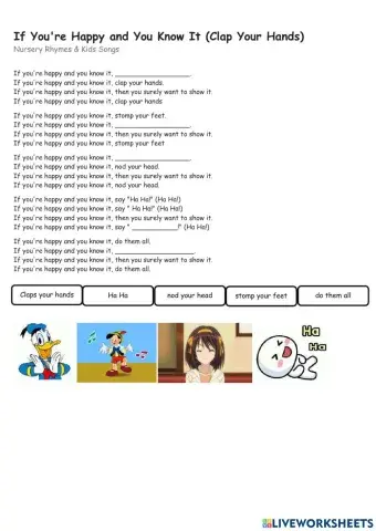 If you happy and you know it.