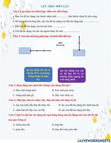 Lực-biễu diễn lực