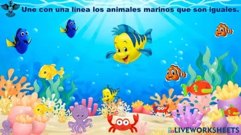 Animales marinos.