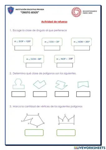 Actividad de refuerzo